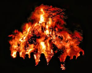 Janet Horne was the last witch burned in Scotland.