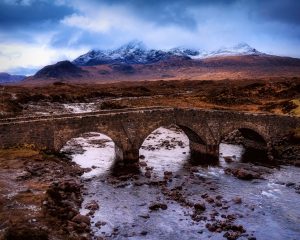 Enchanged waters under Sligachan Bridge, Haunted Skye