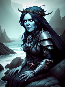 Grin Iron Wife from Scottish Mythology