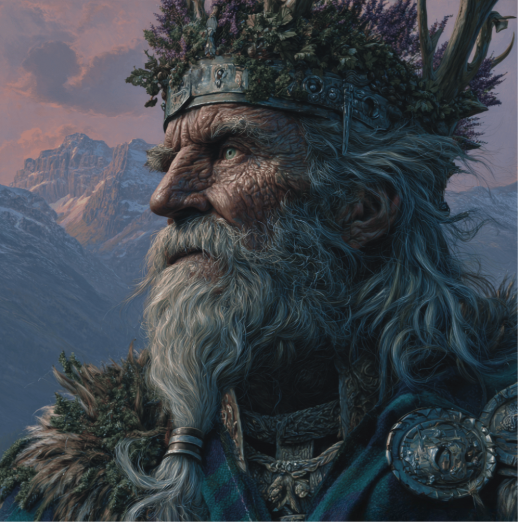 Domhnull Mor, Bad an t-Sithean (Big Donald, King of the Faeries)