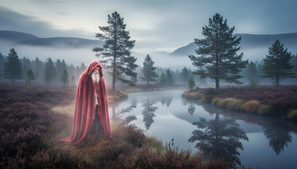 Bodach Cleocain Deirg (The Old Man or Spectre of the Red Cloak)
