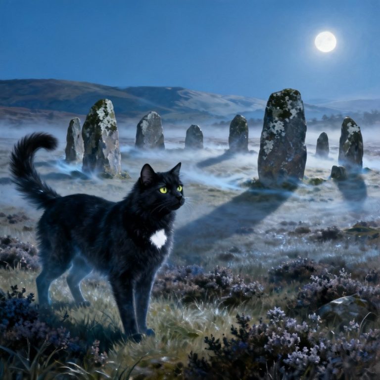 Cat-Sìth (also: Cait Sidhe)