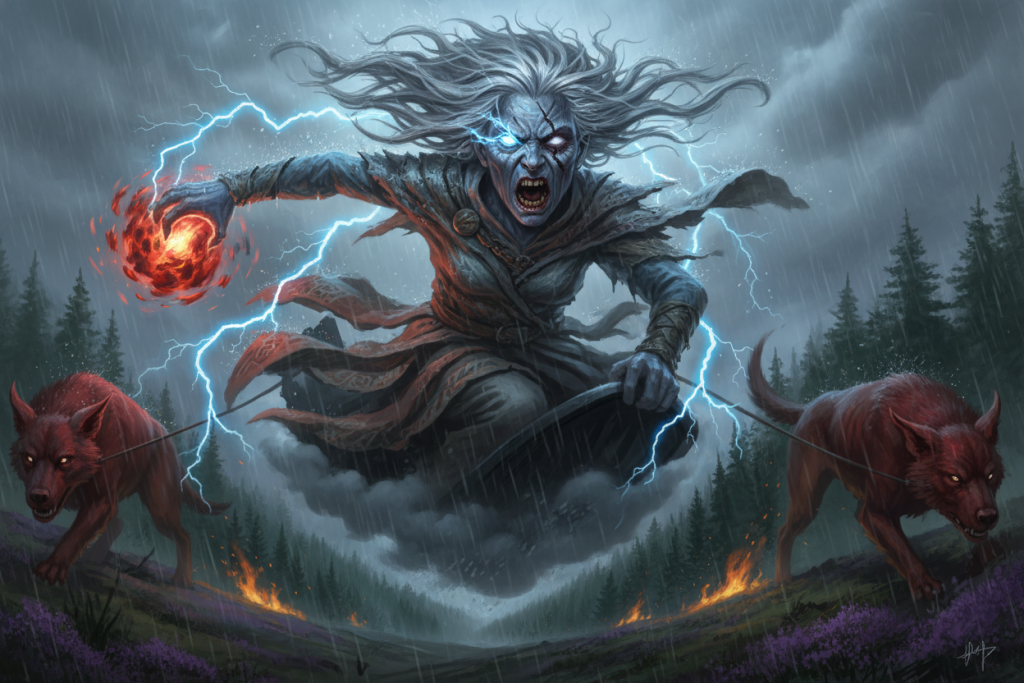 Scotland’s Giantesses: Storm Hags, Queens and Goddesses