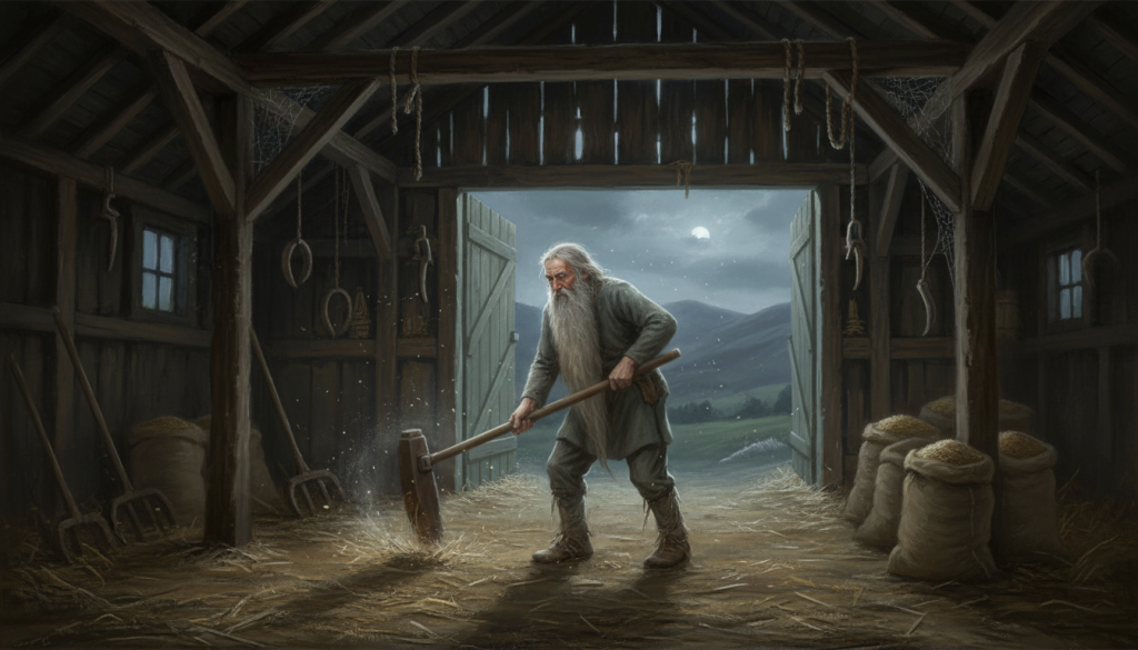 Bodachan Sabhaill: The Little Old Man of the Barn